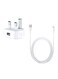 Iphone 6, 6Plus USB Power Adapter With Lightning To USB Cable (1 Meter)