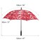Biggdesign Moods Up Reverse Umbrella For Rain, Robust, Lightweight, Inverted Umbrellas For Rain, Windproof, 8 Ribs, Upside Down Umbrella Inverted for Women and Men, Black/Purple, &Oslash; 43 in