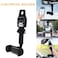 Rearview Mirror Mount Mobile Holder, NEW Car Multi-function Phone Holder Stand 360&deg; Rotation Black 1 PC - CJ-201