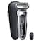 Braun Electric 360 Degree Flex Series 7 Wet And Dry Shaver With Travel Case 70-S1000s Silver