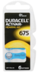 Duracell Activair Hearing Aid Battery Size 675 - Pack of 6 Batteries