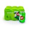 7Up Zero Sugar Carbonated Soft Drink Cans 330ml Pack of 6