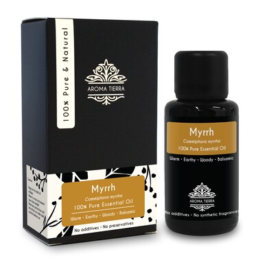 Aroma Tierra - Myrrh Essential Oil (Somalia) - Aroma Tierra - 100% Pure &amp; Natural - 30Ml