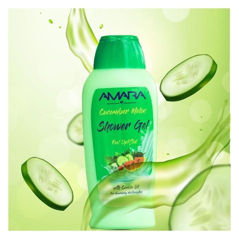 AMARA CUCUMBER MEL.SHOWER GEL400ML