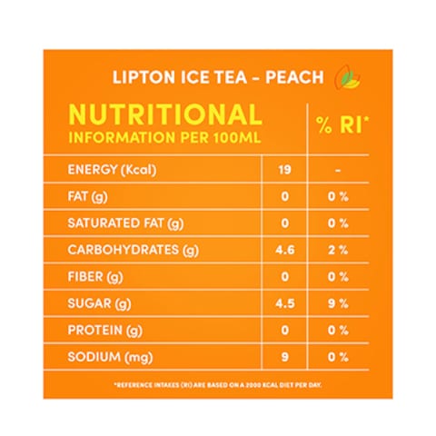 Lipton Ice Tea Peach 175ML