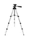 Generic Portable Rotatable Lightweight Tripod Silver/Black