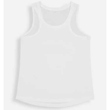 Children Vests Baykar Girls White