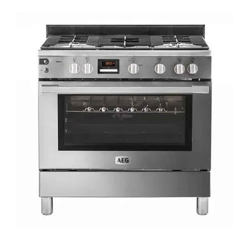 AEG CGB923Z5CM Gas Cooker  90x60 Cm  5 Burners Stainless Steel