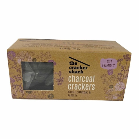 The Cracker Shack Charcoal Crackers 200g