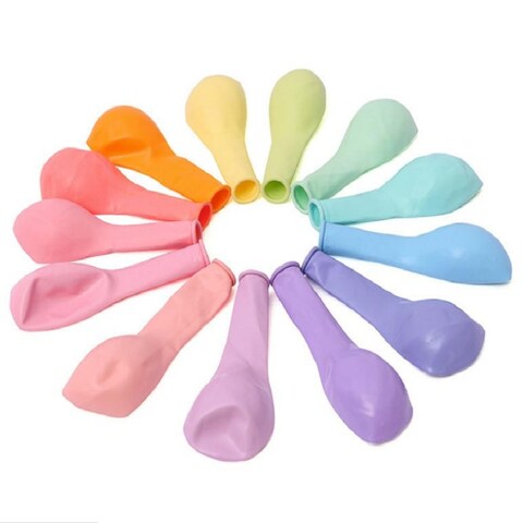 Olliwon 100-Piece Party Macaron Balloons
