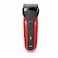 Braun Series 3 Electric Shaver For Men - Black/Red - 300BLK