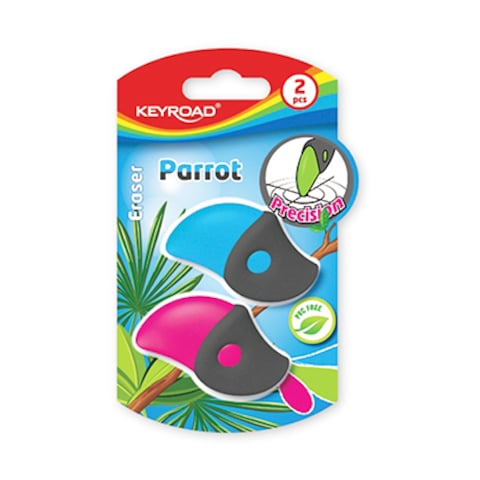 Keyroad Eraser Parrot 2 Pieces