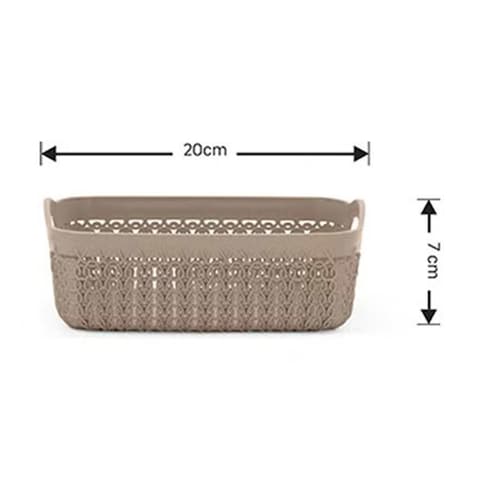 TURT SMALL MULTI-USE BASKET BEIGE