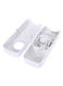 Generic Automatic Toothpaste Dispenser And Toothbrush Holder White 20.3x5.1centimeter