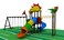 Rainbow Toys, Outdoor Children Playground Garden Fitness Exercise Play Set Villa Garden Furniture Product Area Dimension: 670&times;460&times;330cm