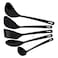 Tramontina Nylon Utensils Set 5 Pieces Black