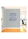 Spoil Your Wall Funny Quotes Decorative Wall Sticker Blue 65x80cm