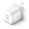 Belkin Dual USB-C GaN Wall Charger, 45 W