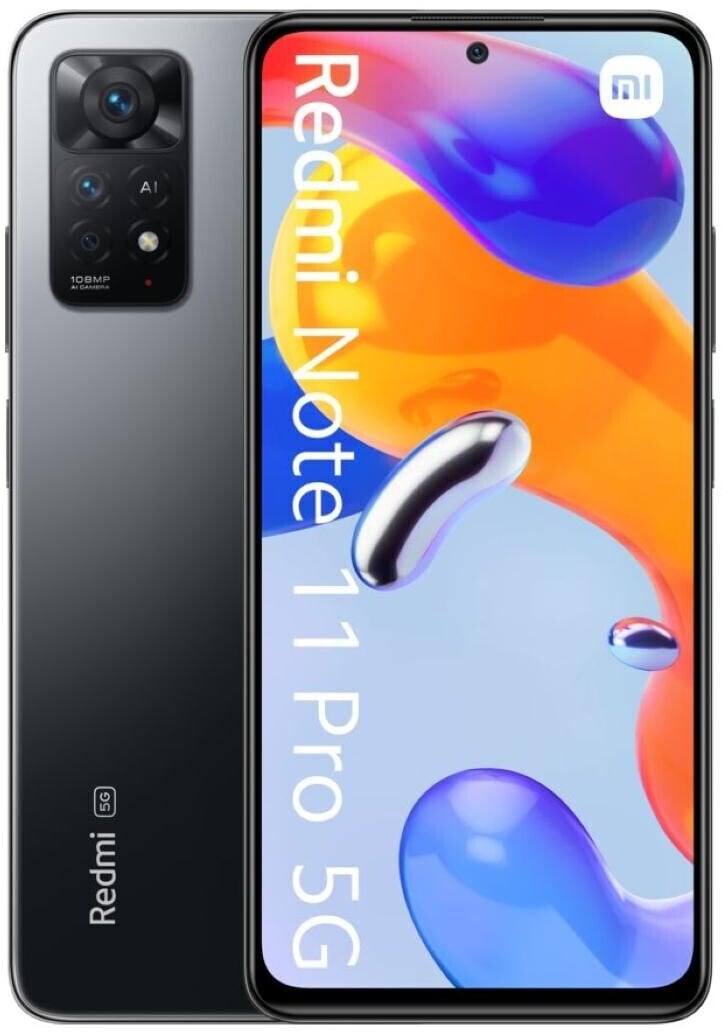 Buy Xiaomi Redmi Note 11 Pro 5G, Dual SIM, 6GB RAM, 128GB, Graphite ...