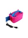Generic Electric Inflator Balloon Air Pump Pink/Blue Durable Made Up With Good Quality