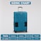 TACH Connectable Luggage   28" Large Size Spinner Luggage with TSA Locks   Hard Shell   Patented Built-In Connecting System Easily Links 6 Bags - Sky Blue