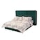 In House Geneva Velvet Bed Frame - King - 200x180 cm - Dark Green