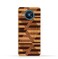 AMC Design Protective Case Cover for Nokia 8.3 5G with Wooden Stripes Pattern