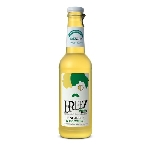 Freez Mix Carbonated Flavored Drink Pineapple And Coconut 275ml