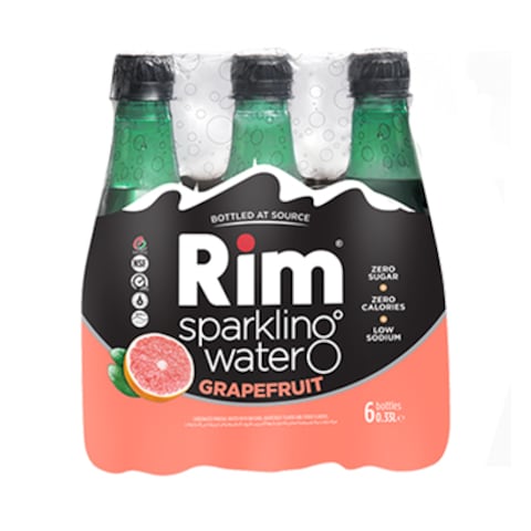 Rim Sparkling Water Grapefruit 300ML X6