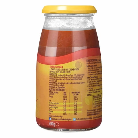 Chicken Tonight Spanish Chicken Sauce 500g