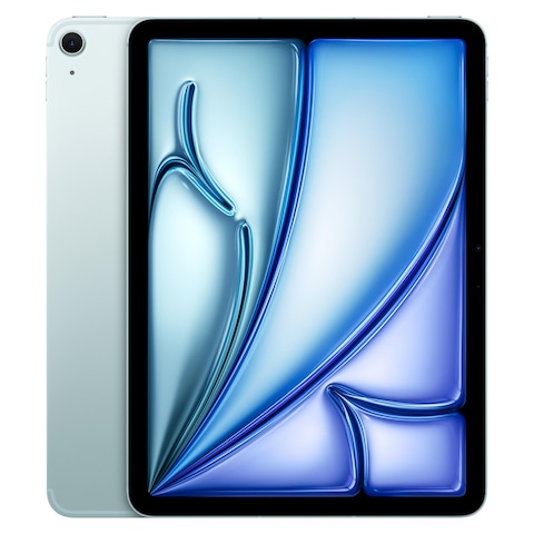 Apple iPad Air 11 Tablet, 128GB, Blue, 8GB RAM, 11-Inch, 12 MP Camera, Liquid Retina Display, Wi-Fi and 5G