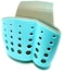 Generic Plastic Kitchen Sink Sider Faucet Caddy Organizer Sponge Holder Rack Space-Saving Hanging Storage Bag - Blue