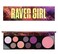 Mac 9-Colour Eye Shadow Palette Raver Girl