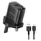 Oraimo U66S+M53 Firefly 3 Fast Charging Kit Black