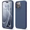 HYX Compatible with iPhone 15 Pro Max Case, Liquid Silicone Case, Full Body Protective Cover, Shockproof, Slim Phone Case, Anti-Scratch Soft Microfiber Lining, 6.7 inch (Blue)