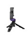 Generic - Handheld Grip Stabilizer Tripod Stand Black/Purple