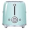 Smeg 50's Style Toaster TSF01PGUK, 950 W, Pastel Green, 6 Toasting Levels