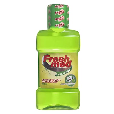 Freshmed Spearmint Zero Alcohol Mouthwash 250ml