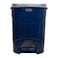 Cosmoplast Pedal Bin With Inner 15L Blue/Grey