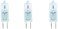 Osram Home Decorative High Quality and Durable Clear HALOGEN Light Bulb 64441-50W 12V GY6.35 (Pack of 3) - White