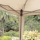 Yulan Outdoor Shelters &amp; Gazebos, Garden Gazebo Party Tent Steel Frame Gazebo Waterproof Fabric, For Garden Canopy Outdoor Waterproof Party Tent Marquee, F002-0365