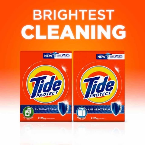 Tide Protect Semi-Automatic Antibacterial Laundry Detergent 2.25kg&nbsp;