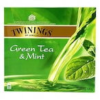 Buy Twinings Green Tea And Mint 50 Tea Bags in UAE