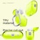 Elago Clear Hang Designed For Airpods Pro 2 2nd Gen (2022) Case Cover With Carabiner - Neon Yellow