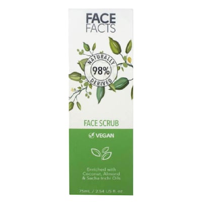 Face Facts 98% Natural Face Scrub 75ml
