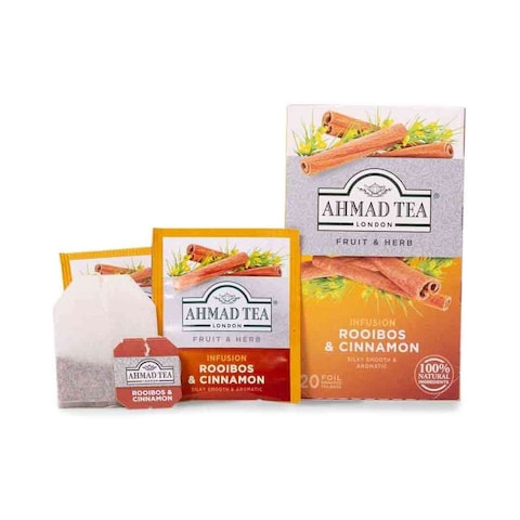 Ahmad Tea Rooibos and  Cinnamon - 20 Bags