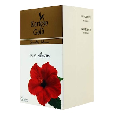 Kericho Gold Pure Hibiscus Tea Bags 20 Pieces