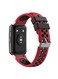 Fitme Replacement Band For Huawei Watch Fit, Red/Black