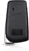 Rubik 3 Buttons Replacement Uncut Keyless Entry Remote Flip Car Key FOB Shell Case for Toyota Prado RAV4 Vios hilux Yaris Levin Camry Reiz Highlander Corolla