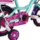 Vego Alexa Kids Bike 12 Inch With Rear Sidewheels, Green